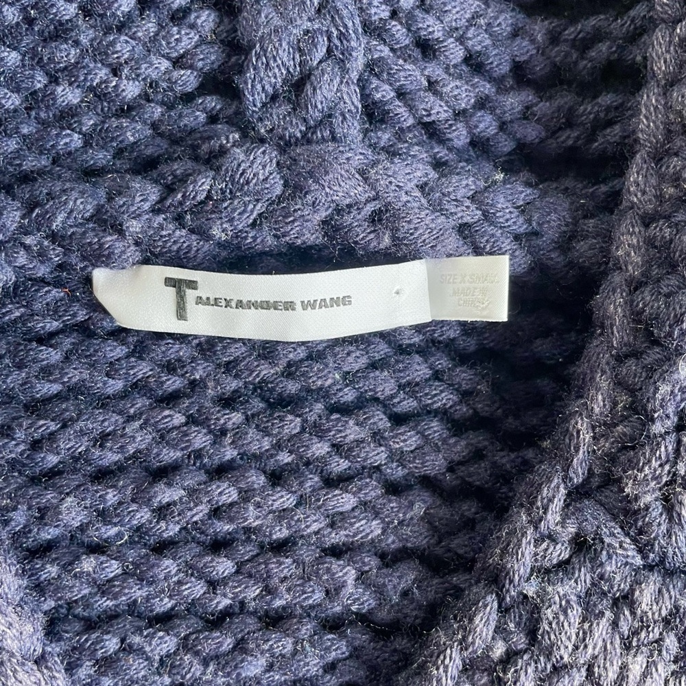 Alexander Wang Hooded Knit Sweater